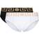 Versace Greca Border Briefs 2-pack - Black/White