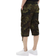 XRay Mens Belted Long Cargo Shorts - Olive Camo