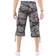 XRay Mens Belted Long Cargo Shorts - Black Camo