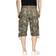 XRay Mens Belted Long Cargo Shorts - Desert Camo