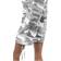 XRay Mens Belted Long Cargo Shorts - White Camo
