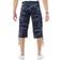 XRay Mens Belted Long Cargo Shorts - Navy Camo