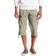 XRay Mens Belted Long Cargo Shorts - Leaf Green
