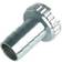 1/2" Slangeforskruning forkromet vinger