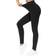 The Gym People Thick High Waist Yoga Pants - Black