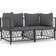 vidaXL Garden Anthracite Outdoor Lounge Set