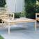 vidaXL Havebord 121x82,5x45 massivt fyrretræ