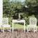 vidaXL 3-Tlg Garten-Bistro-Set Massivholz Kiefer Café-Set, 1 Tisch einschl. 2 Stühle