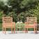 vidaXL natural douglas, Garden Garden Dining Chair