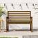 vidaXL marron miel 109x48x91,5 cm Honey Brown Pine Banc de Jardin