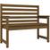 vidaXL Panca Ambra 109x48x91,5 cm Legno Massello di Pino Panchina da Giardino