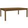 vidaXL Table De Jardin Marron Miel 121x82.5x45 cm Bois Massif De Pin