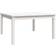 vidaXL Table De Jardin Blanc 82.5x82.5x45 cm Bois Massif De Pin