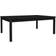 vidaXL Table De Jardin Noir 121x82.5x45 cm Bois Massif De Pin