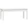 vidaXL white pine, 109 Garden Bench