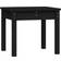 vidaXL black pine Garden Bench