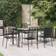 vidaXL 7 Garden Patio Dining Set, 1 Table incl. 6 Chairs