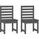 vidaXL Lot de 2 Chaises de Jardin Moderne