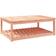 vidaXL Havebord 121x82,5x45 massivt douglasgran