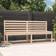 vidaXL natural pine, 201.5 Garden Bench