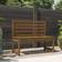 vidaXL honey brown pine Garden Bench