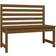 vidaXL honey brown pine Garden Bench