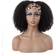 iSee Kinky Curly Headband Wig 18 inch Afro