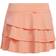 Adidas Girl's Ruffled Golf Skort - Coral Fusion