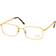 Ray-Ban Rb3717 Gold Fassung Klar Glas Polarisiert 54-18 Gold 54-18