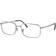 Ray-Ban Rb3717 Silber Fassung Klar Glas Polarisiert 57-18 Silber 57-18