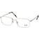 Ray-Ban RB3717 Eyeglasses, In Silver Silver 2501 57-18-145