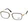 Ray-Ban Man Rb6495 Gold Clear Lenses Polarized 54-19