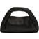 Stuart Weitzman THE MODA MINI TOTE, BAGS, BLACK, SATIN