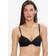 Calvin Klein Lightly Lined Demiskopp BH Med Bygel - Black