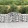 vidaXL Cesti Gabbioni Ad Arco 13 pz 300x50x80/100 cm Ferro Zincato 50x100cm