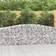 vidaXL 80/100 cm/ 7 Arched Gabion Basket