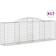 vidaXL Cesti Gabbioni Ad Arco 17 pz 300x50x100/120 cm Ferro Zincato