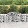 vidaXL Paniers À Gabions Arqués 11 pcs 300x50x80/100 cm 50x100cm