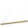 Ideal Lux Lampe 25W Messing Metal Aluminium 1100x2000xB34mm Pendel