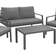 tectake Göteborg Outdoor Lounge Set, 1 Table incl. 2 Chairs & 1 Sofas