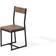 Beliani Lot 6 Chaises Modernes En Bois Mdf Chaise de Cuisine 2pcs