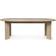 Ferm Living Bevel White Oiled Beech Dining Table 117cm