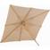 Venture Design Aurinkovarjo Naxos Ruskea Rantavarjo 300cm