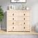 vidaXL 821769 Natural Sideboard 100x90cm