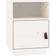 vidaXL 40x34x55 massivt Sengebord