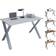 VCM Lona X-feet Skrivebord