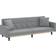 vidaXL Letto Con Cuscini Grigio Chiaro Divano Divano 3 Posti, Divano 2 Posti