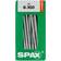 Spax Lot de 30 vis Acier Tête Fraisée Torx Diam.6 mm x 100 mm