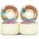 Oj Wheels Slime Balls Vomit Mini 97a 56mm Skateboard White