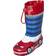 Playshoes Gummistiefel Rennwagen rot/blau